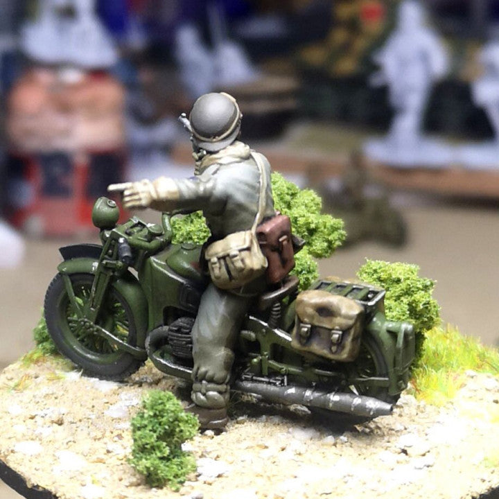 28mm 1940 french fusiliers motocyclistes (DLM or GRDI) 3 by Colonel Muller