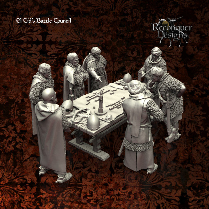 El Cid's Battle Council.