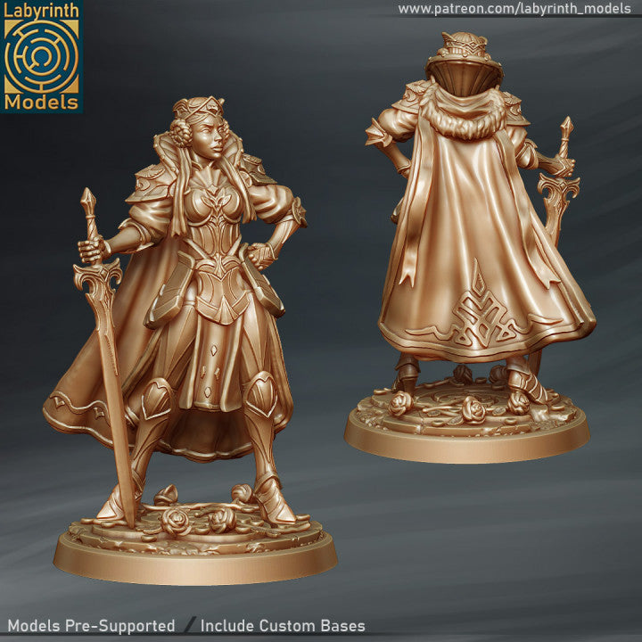 Queen in Armor by Labyrinth Models