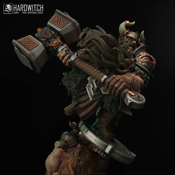 Dwarfs Diorama by HardWitch-Games.