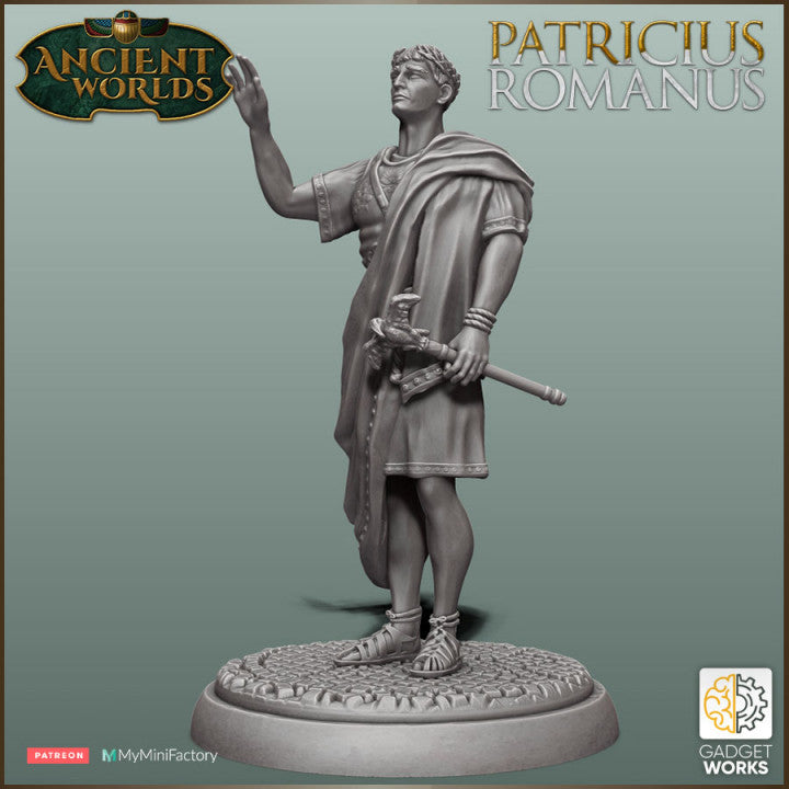 Roman Emperor - Patricius Romanus by Gadgetworks Miniatures