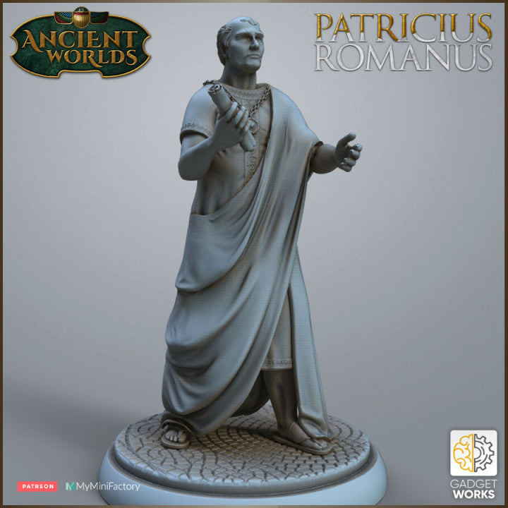 Roman Senator - Patricius Romanus by Gadgetworks Miniatures