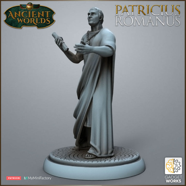Roman Senator - Patricius Romanus by Gadgetworks Miniatures