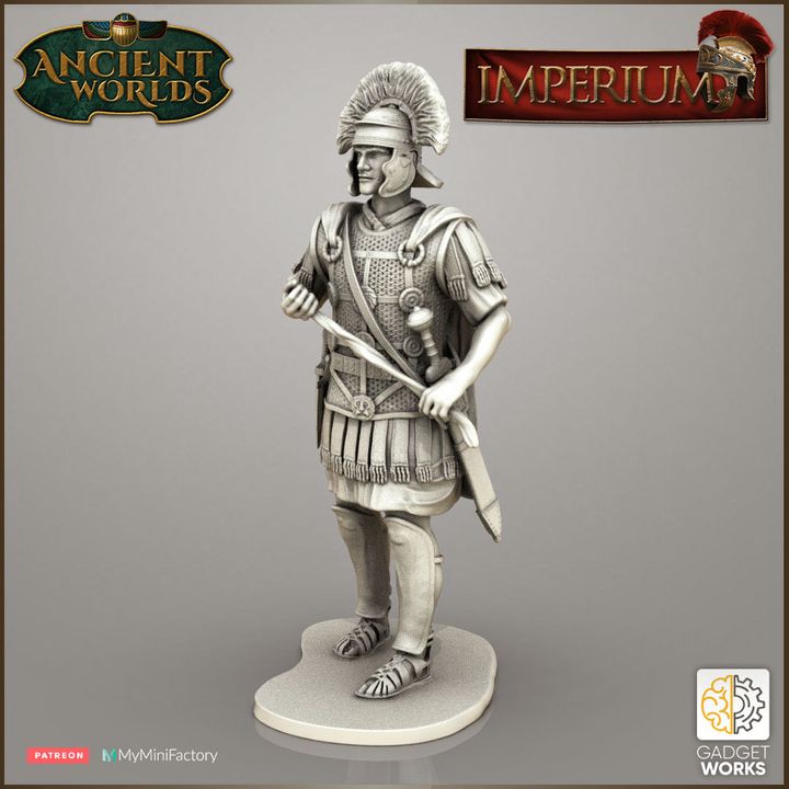 Roman Camp Officers by Gadgetworks Miniatures