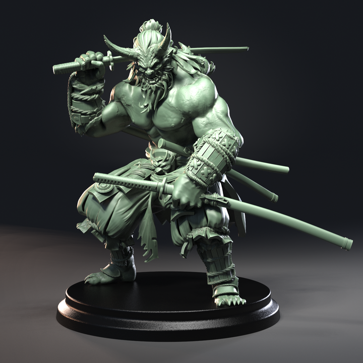 Demon Samurai by Broken Sword Miniatures
