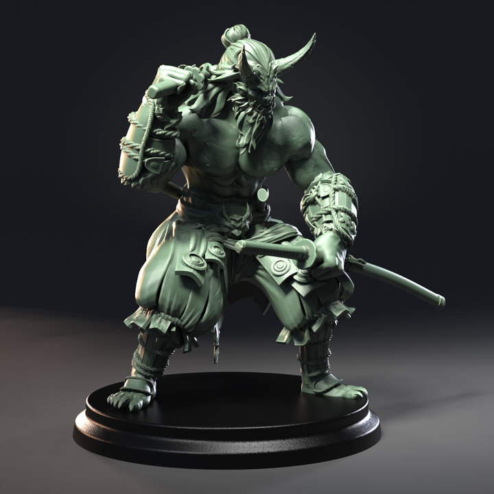 Demon Samurai by Broken Sword Miniatures
