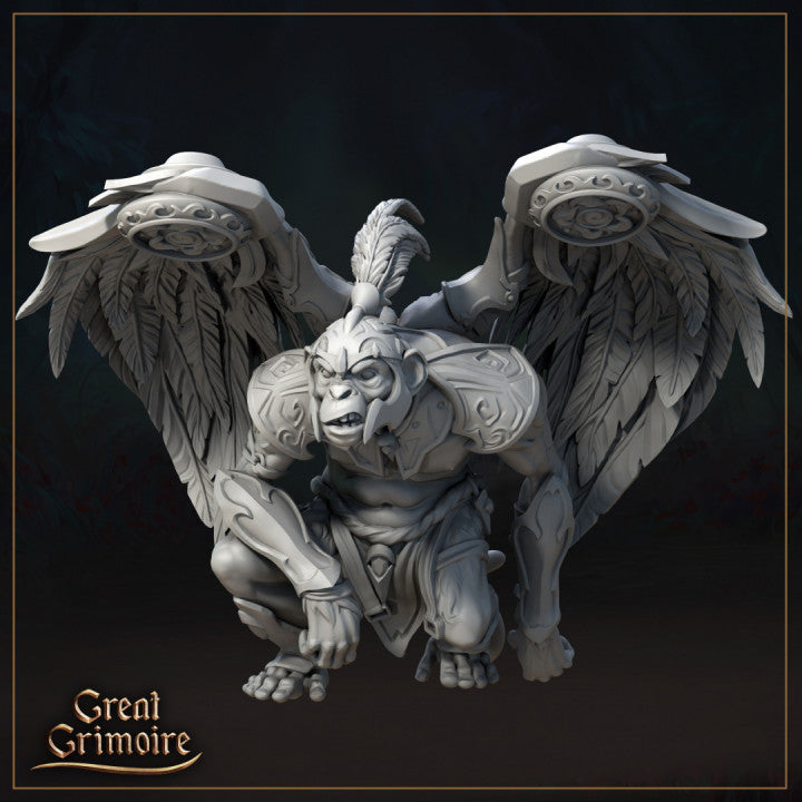 Winged Monkey by Great Grimoire