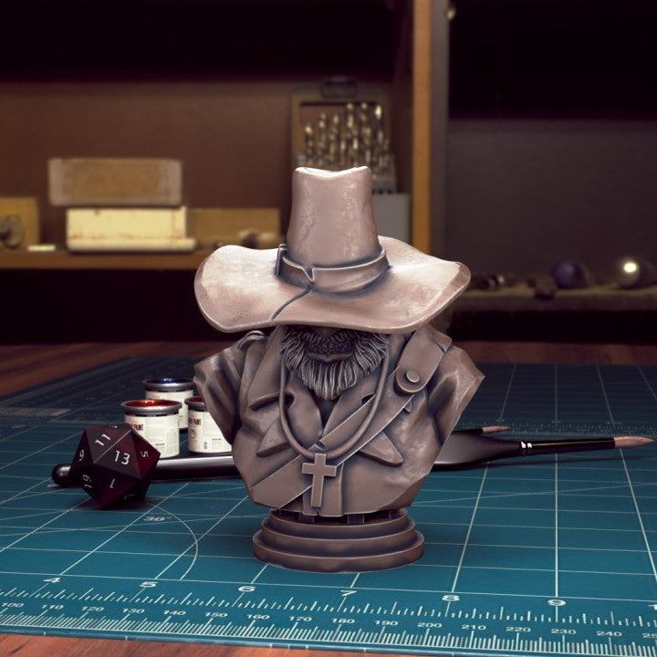 Rictavio Bust by Tytan Troll Miniatures