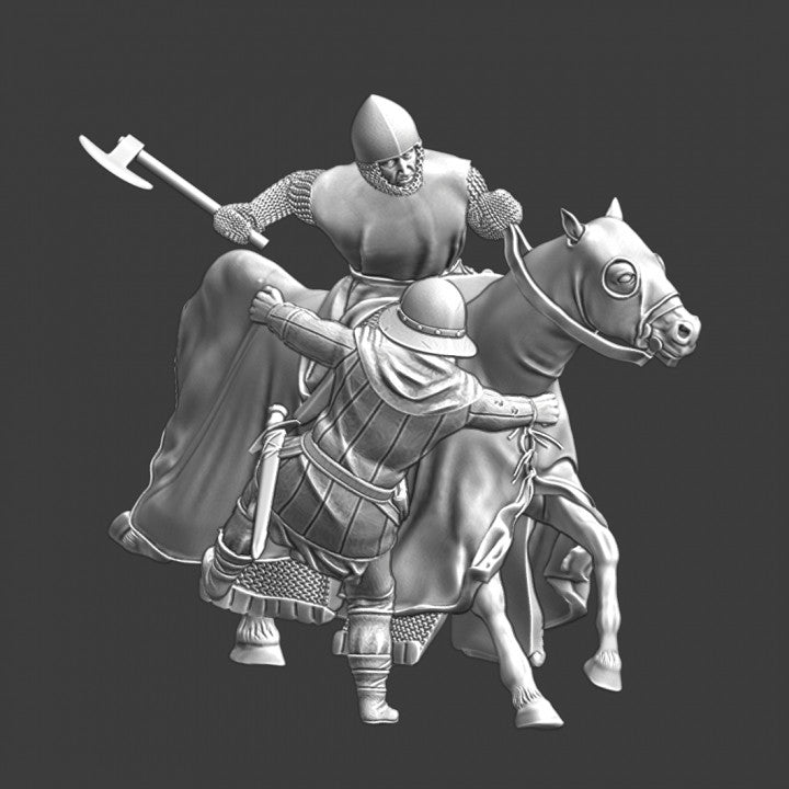 Robert the Bruce - Riding down English infantry