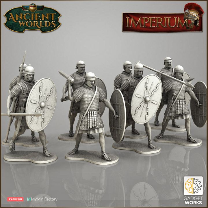 Roman Imperial Auxiliaries by Gadgetworks Miniatures