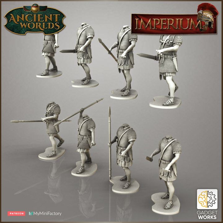Roman Imperial Auxiliaries by Gadgetworks Miniatures