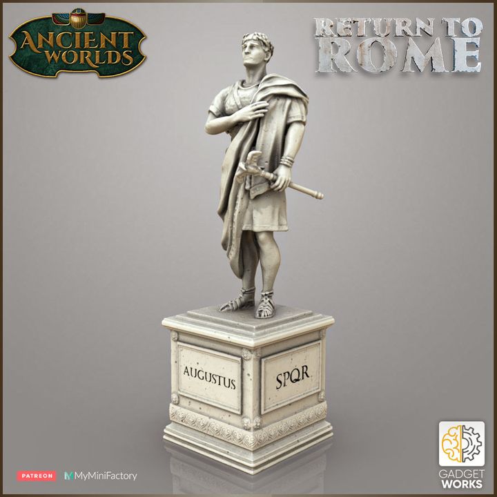 Roman Statue by Gadgetworks Miniatures