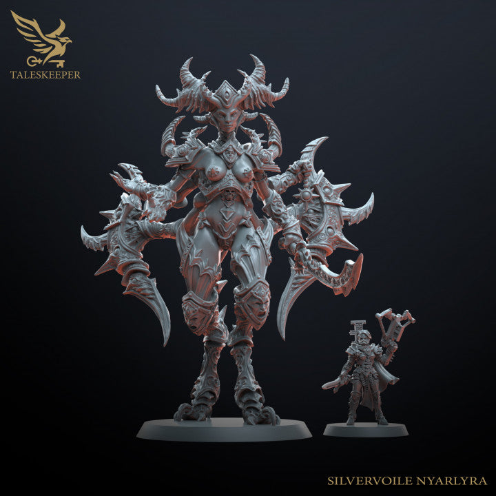 Silvervoile Nyarlyra.