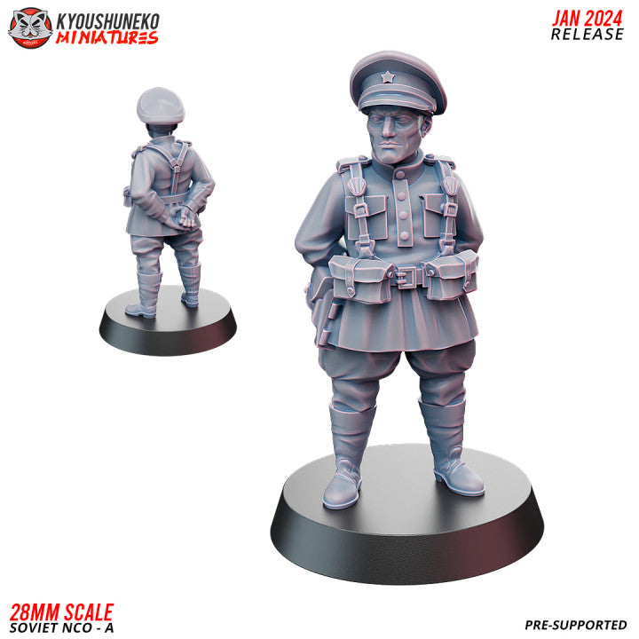 Soviet NCO A By Kyoushuneko Miniatures