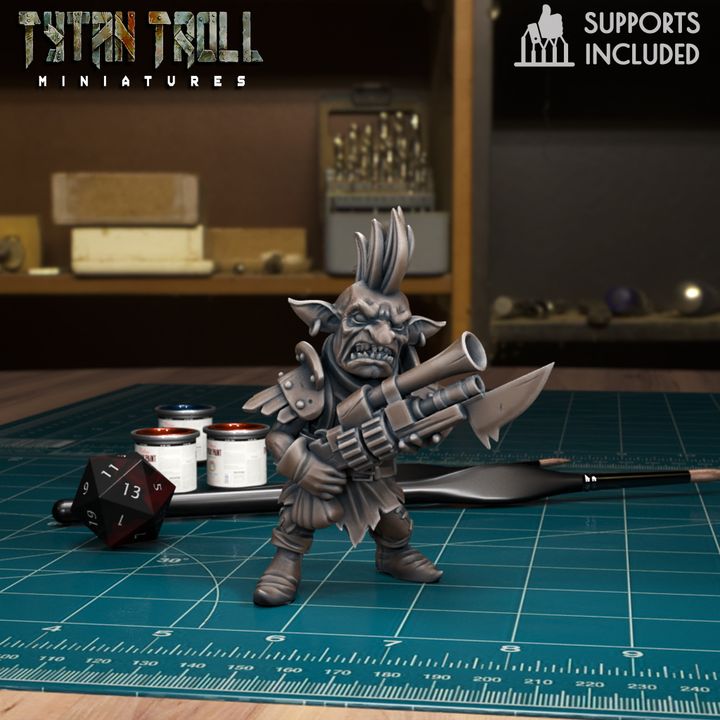 Goblin Scrapper 10 by Tytan Troll Miniatures