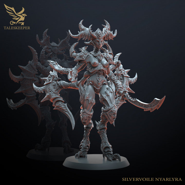 Silvervoile Nyarlyra.