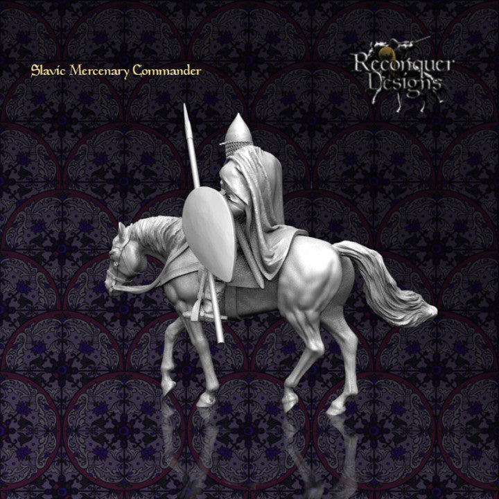 Slavic Mercenary Commander.