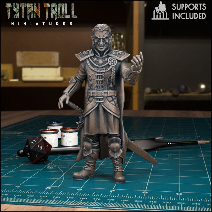 Strahd Von Zarovich by Tytan Troll Miniatures