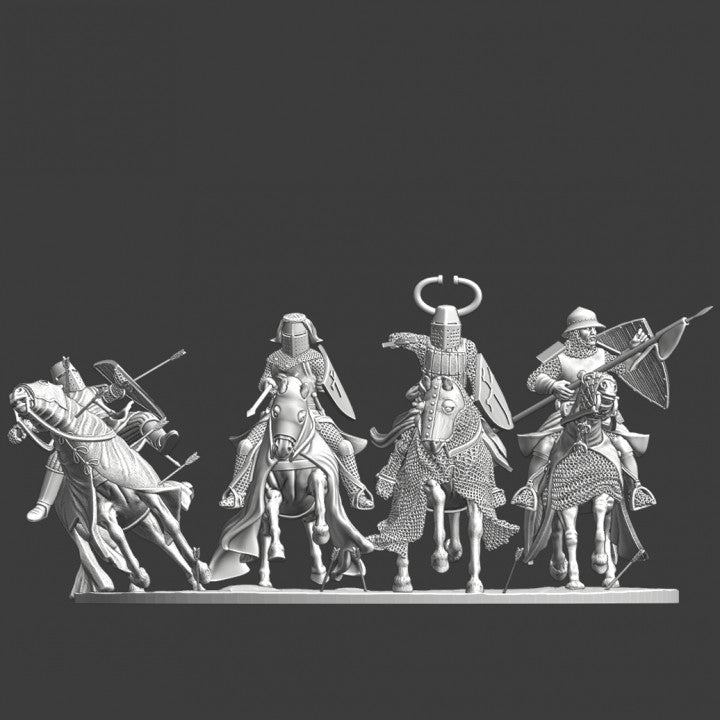 Tribe Release February 2024 - Charge of The Teutonic Order, Lake Peipus 1242.