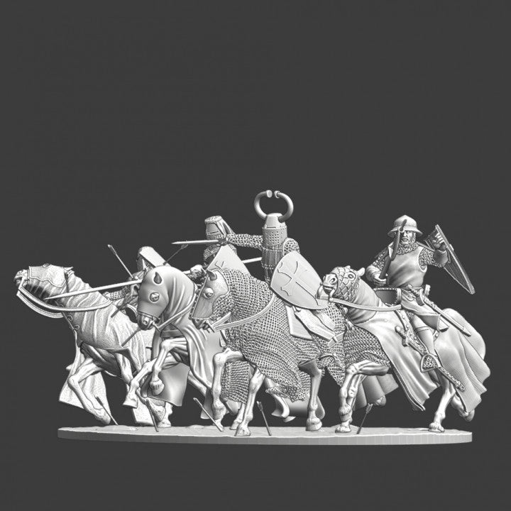 Tribe Release February 2024 - Charge of The Teutonic Order, Lake Peipus 1242.