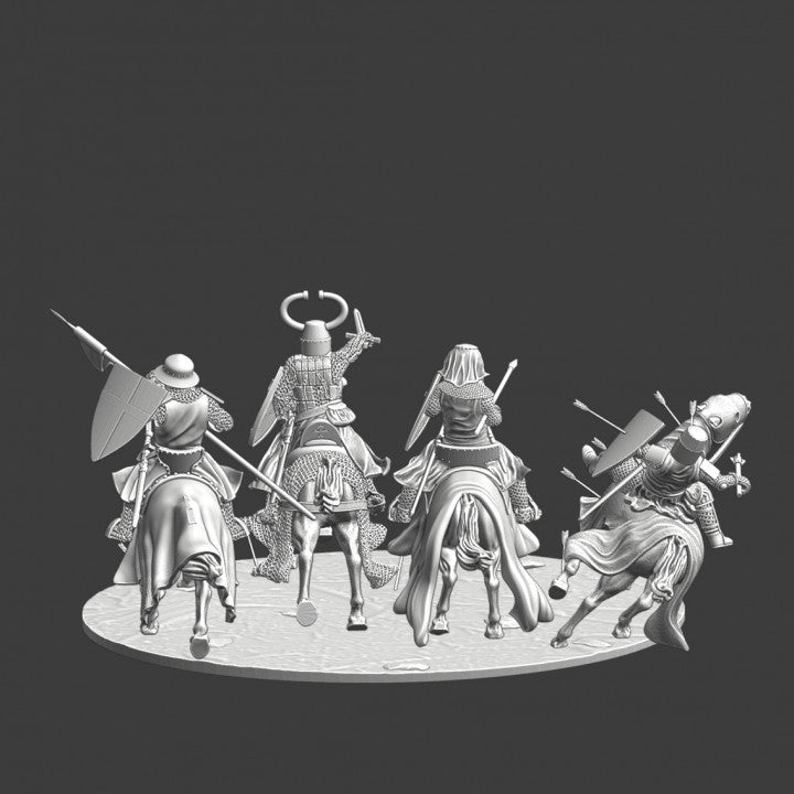 Tribe Release February 2024 - Charge of The Teutonic Order, Lake Peipus 1242.