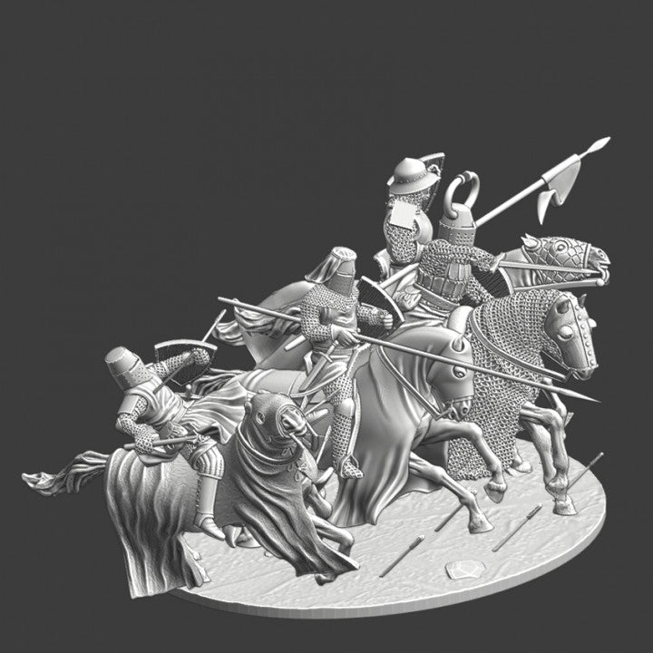 Tribe Release February 2024 - Charge of The Teutonic Order, Lake Peipus 1242.