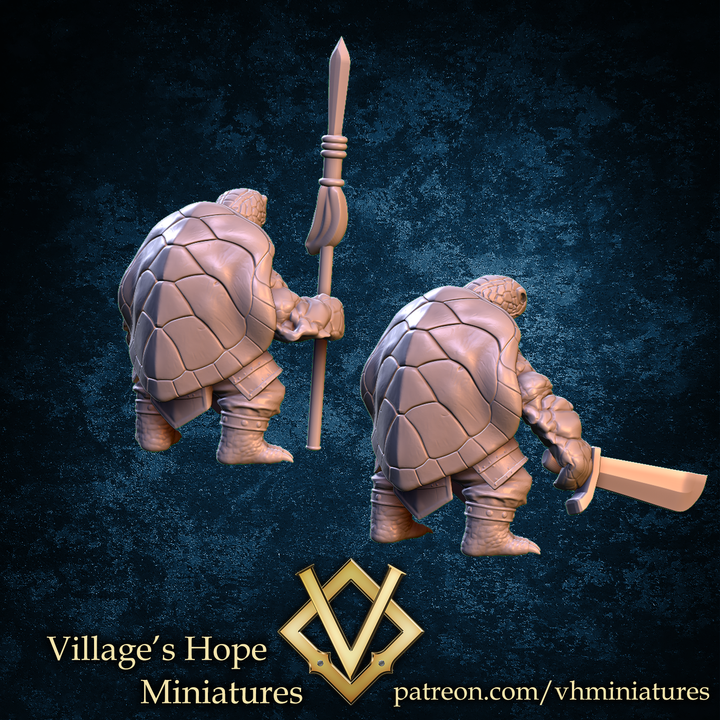 Turtle Guard by Village's Hope Miniatures