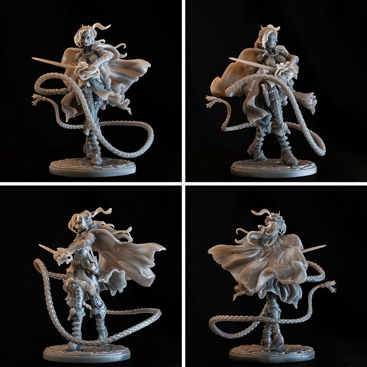 Valentina The Duskblade - Fencing Masked Vigilante by Ronin Arts Workshop