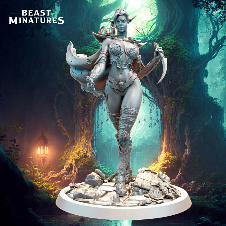 Veldra Drath'elar - Night Elf by Beast Miniatures