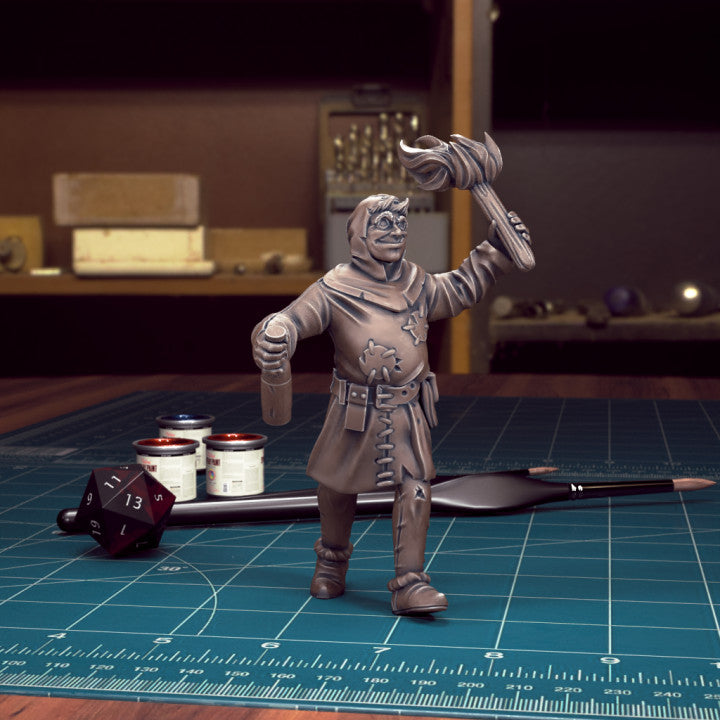 Mob Villager 16 by Tytan Troll Miniatures