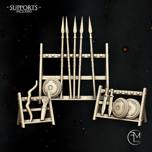 Spartan Weapon Rack.
