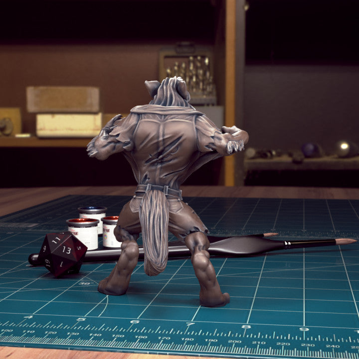 Werewolf 03 by Tytan Troll Miniatures