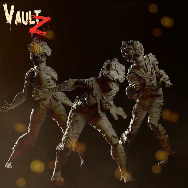 Zombie Fungus Pack by Vaultz Miniatures