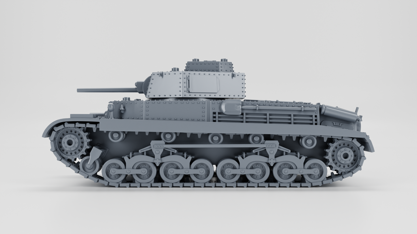 40M Turan I Tank by Wargame3D