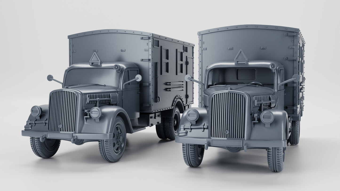 Opel Blitz C Command Truck by Wargame3D