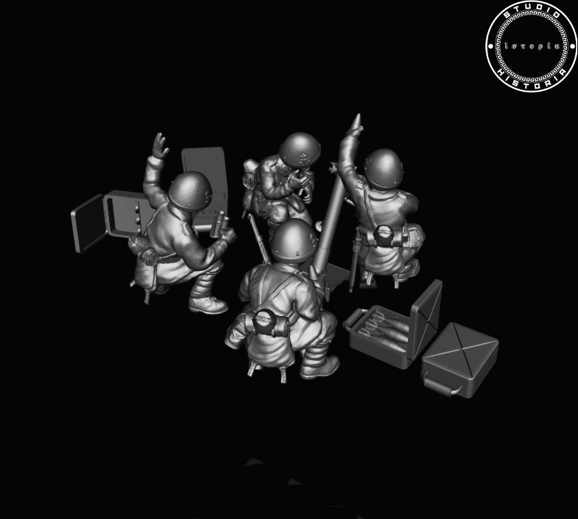 8cm Mortar Team Summer