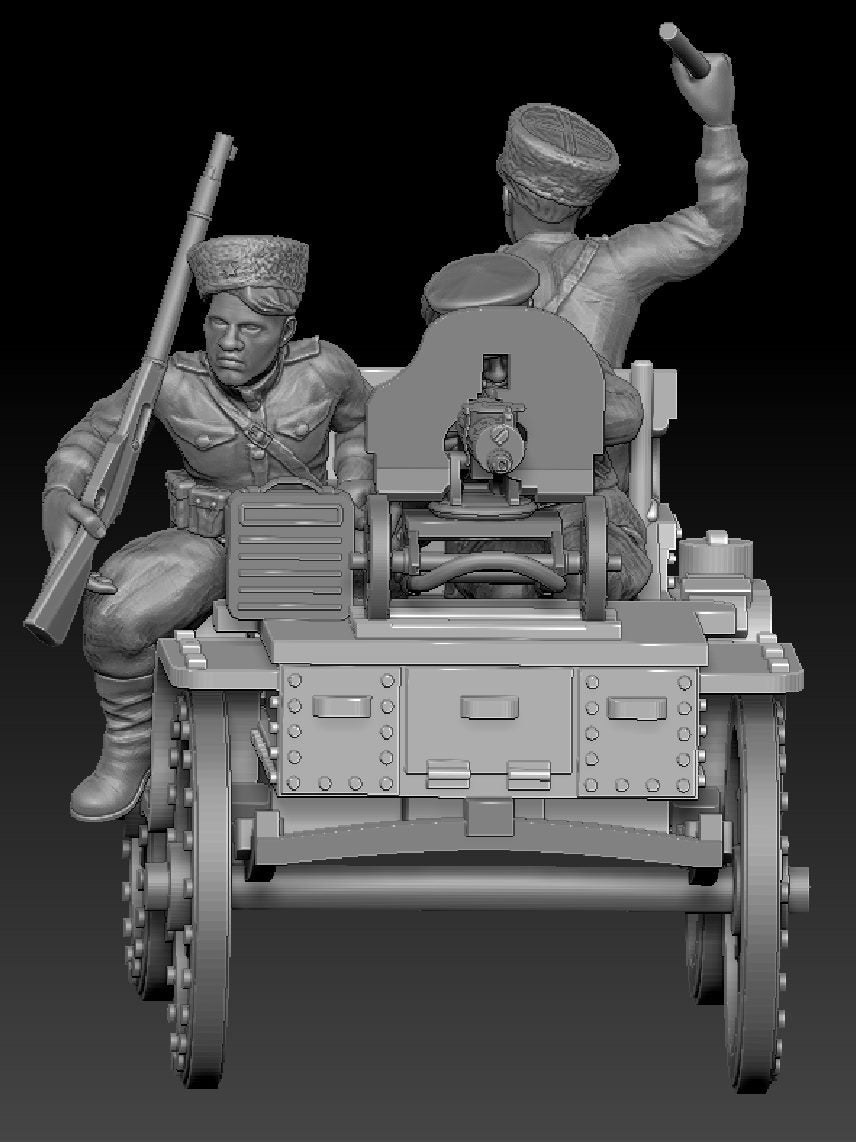 Soviet Cossack Tachanka Cart