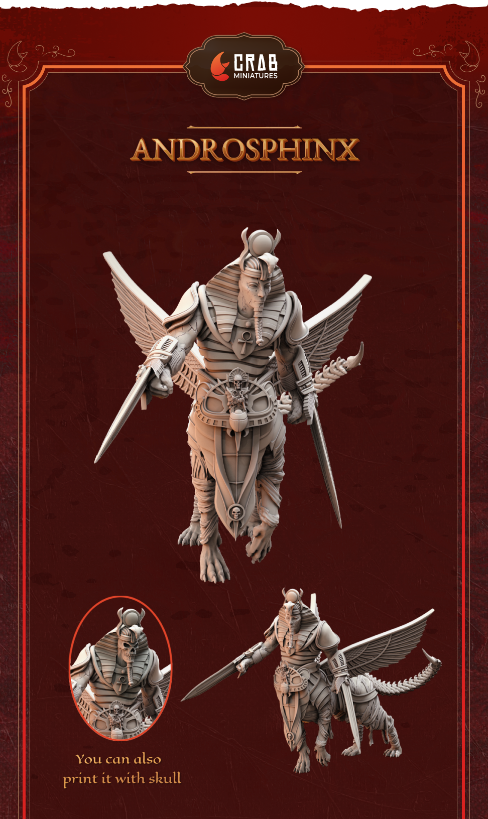 Androsphynx by Crab Miniatures