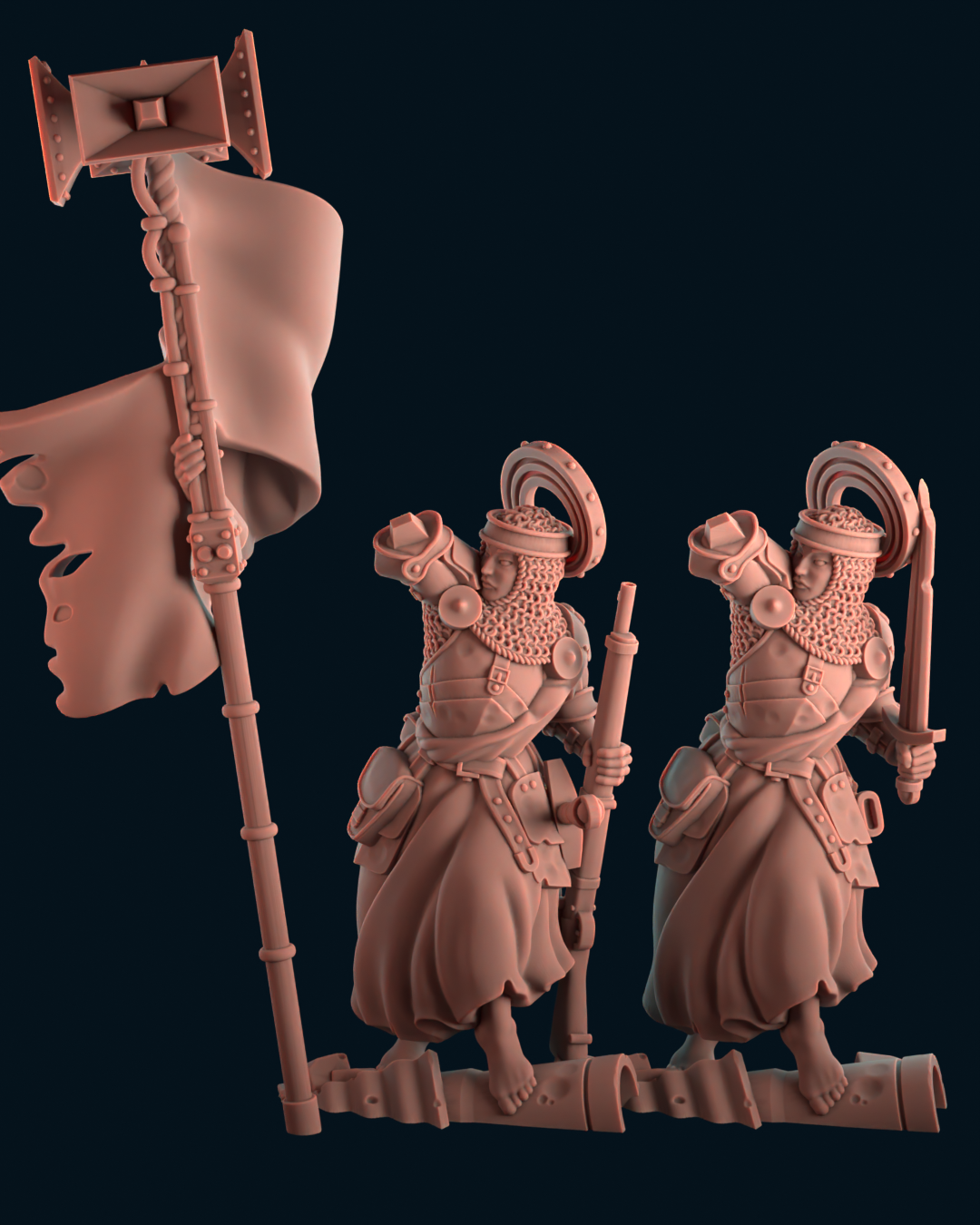 Armored Saint by kool kiwi Miniatures