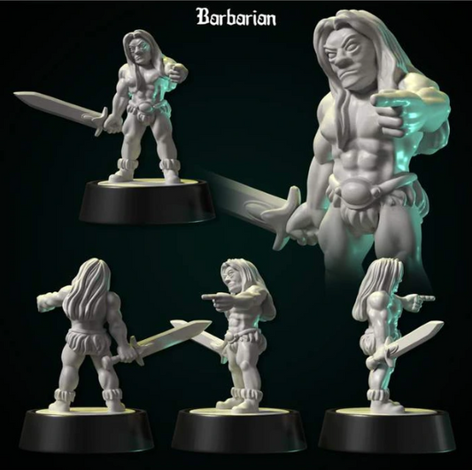 Barbarian by DDF Miniatures and Models