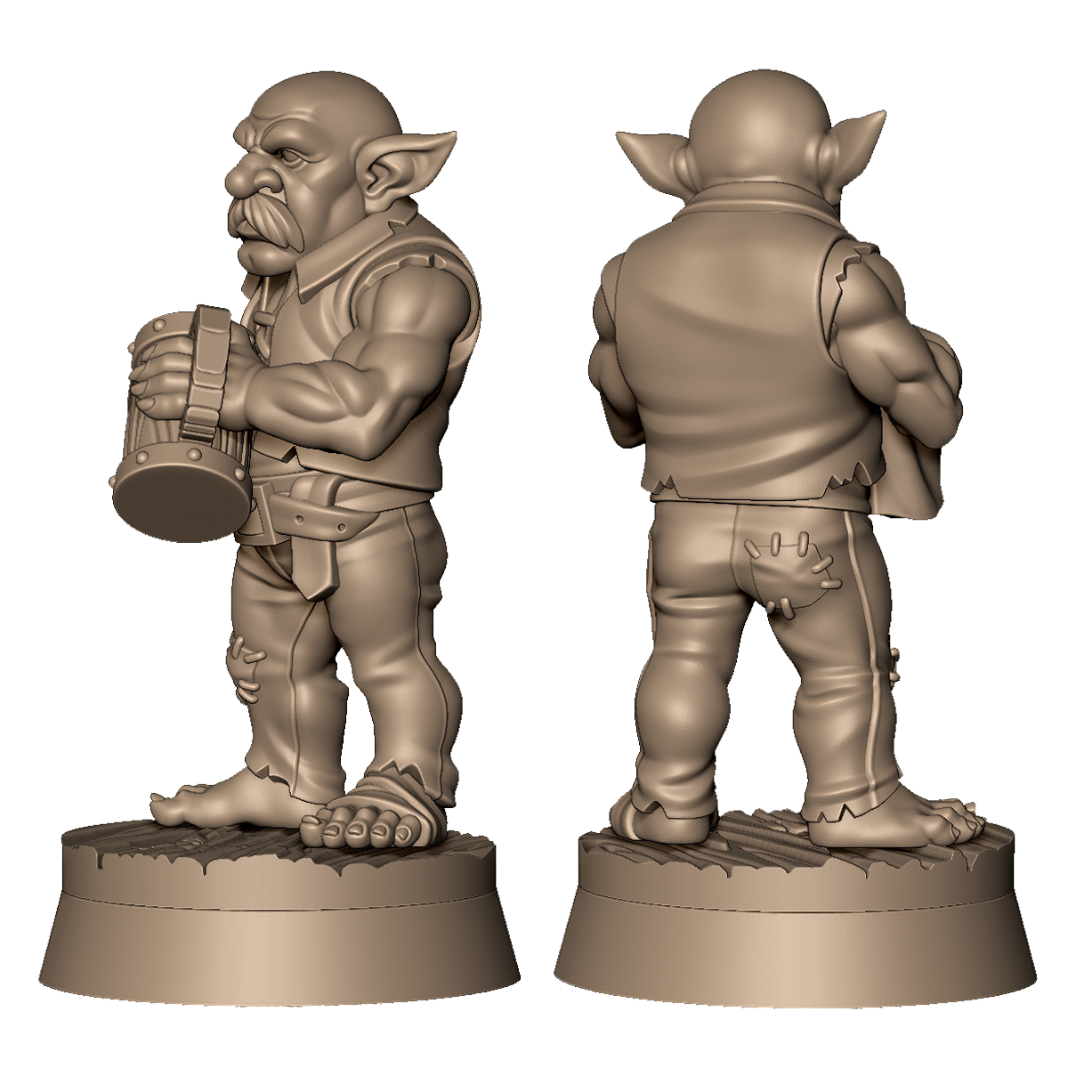 Goblin Bartender by Menagerie Miniature