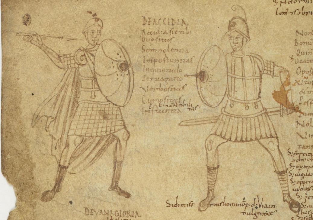 Carolingian Frankish Royal Guard on Foot