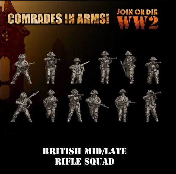 British Riflemen by 3D Breed Miniatures