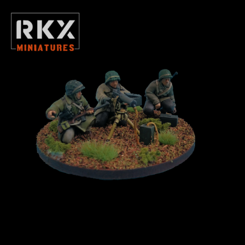 US Army Browning MG Team