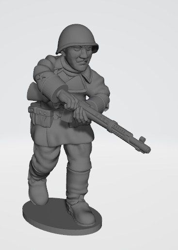 Soviet Naval Infantry Squad by Flank March Miniatures