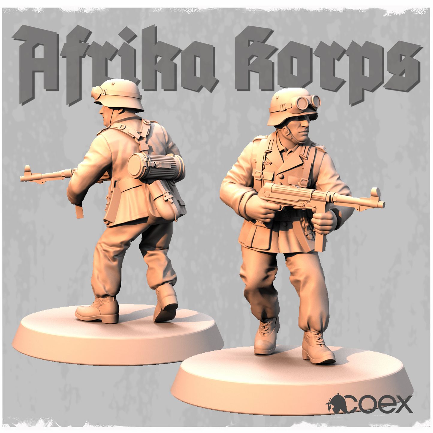 Afrika Korps Solider MP40 1 by Idawoj