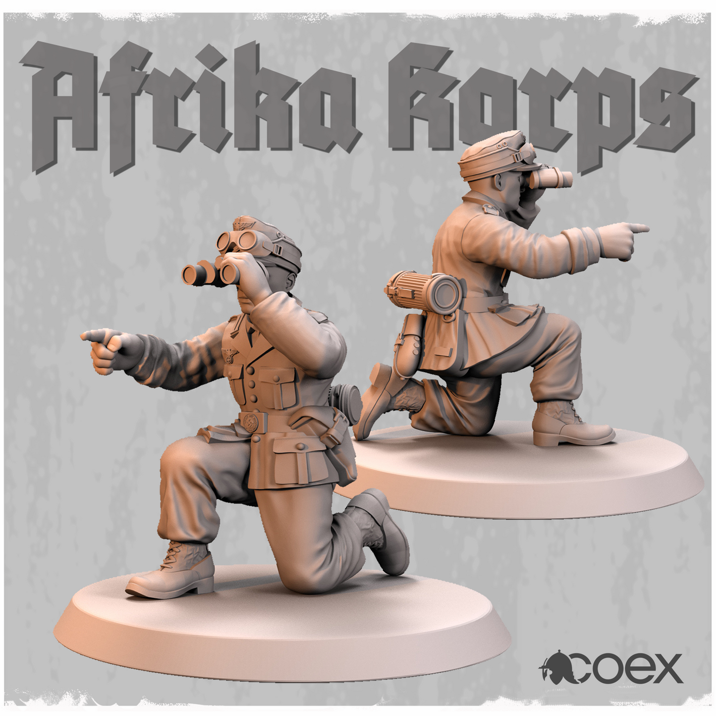 Afrika Korps Forward Observer by Idawoj
