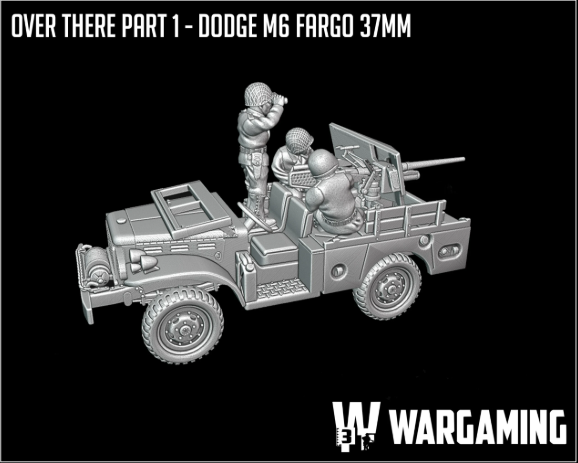 US Army M6 Dodge Fargo by W3 Wargaming Miniatures