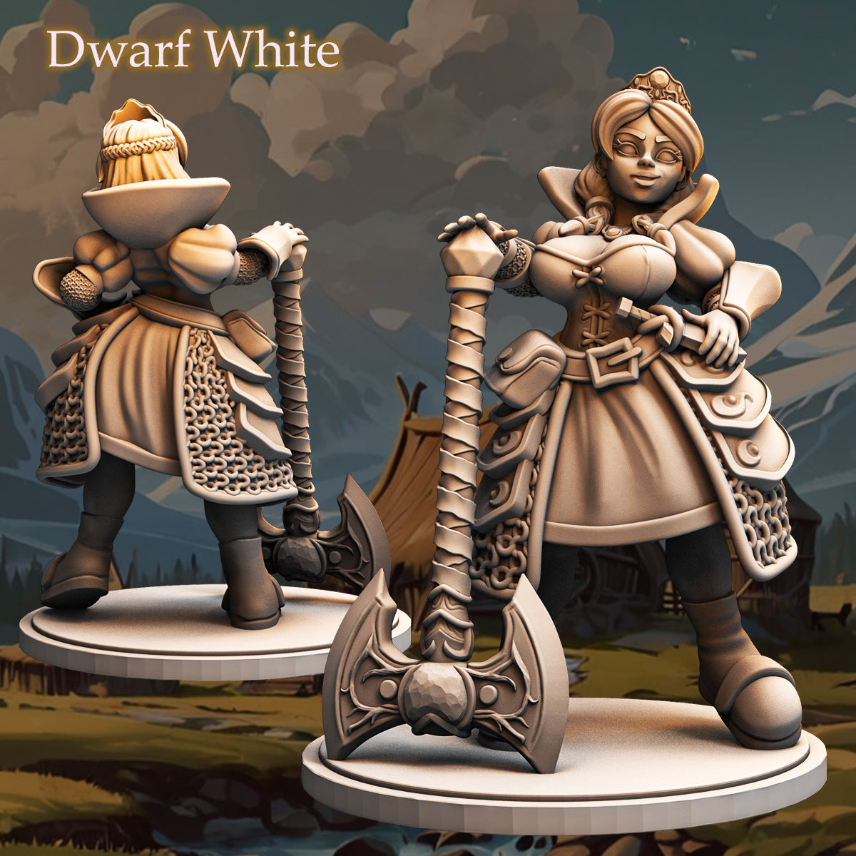Dwarf White by Anexeo's Mini Forge