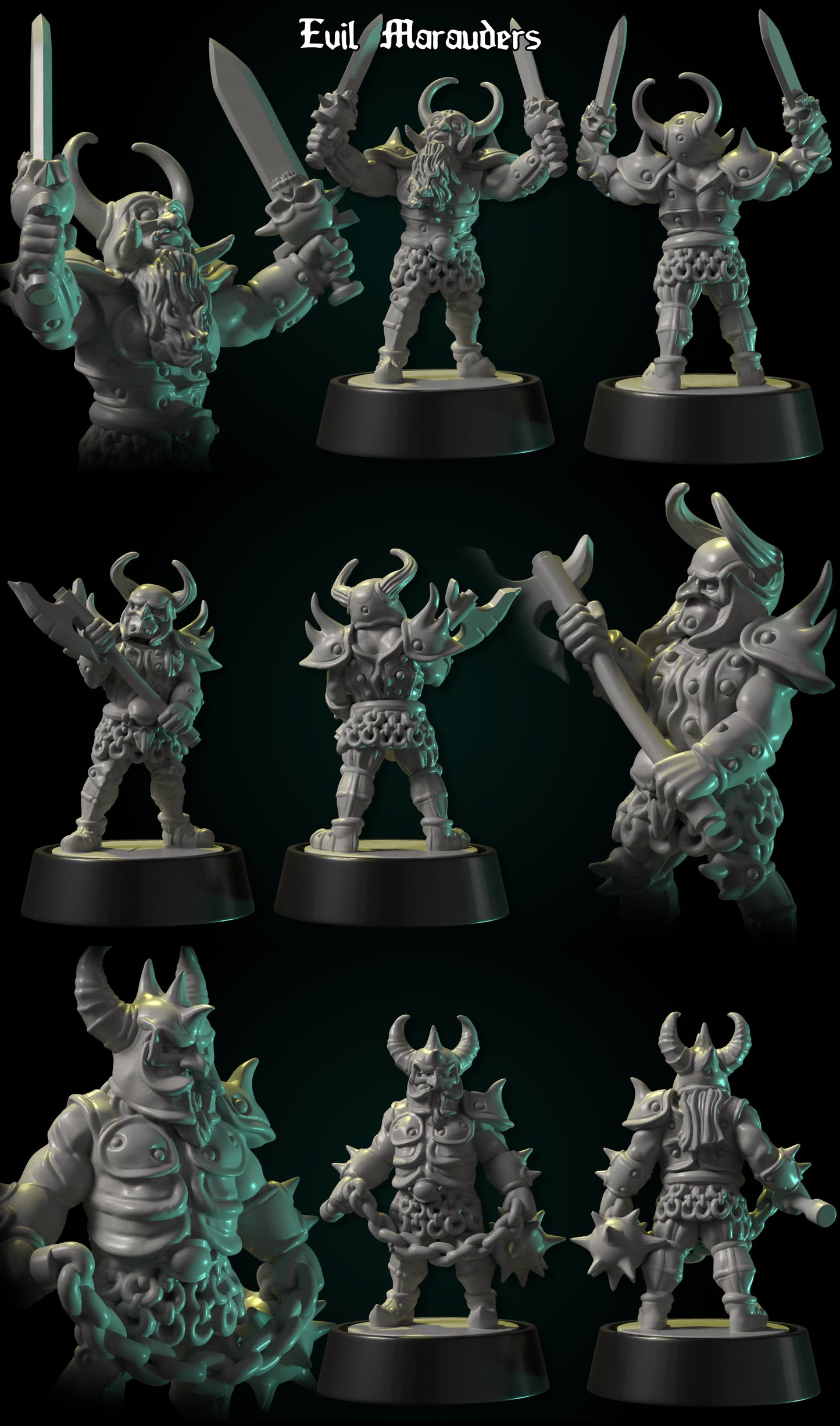 Marauder Set by DDF Miniatures and Models